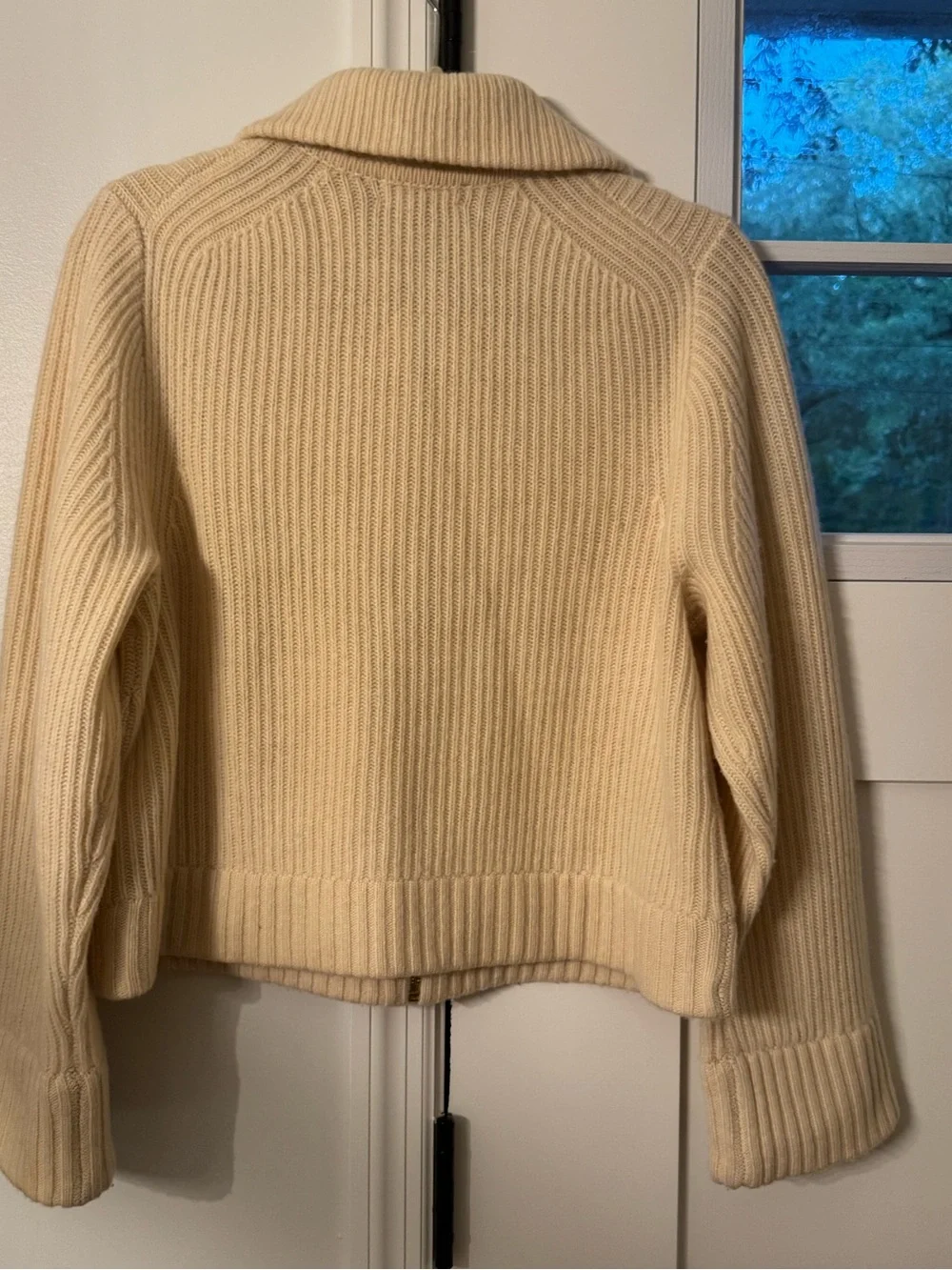 J. Crew Wool Zipper Cardigan